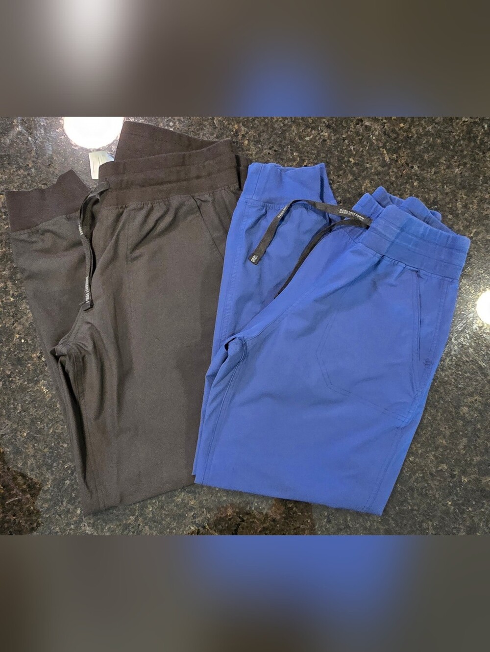 Carhartt Black and Blue Scrub Pants